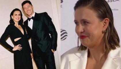 开云官网-代弟弟领奖，莱万姐姐：他可能快退役了，以后就没机会帮他领奖了