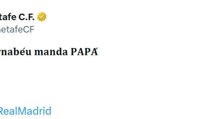 开云体育官方网站-赫塔费官媒赛后发布多条内容嘲讽皇马：在伯纳乌，是爸爸说了算