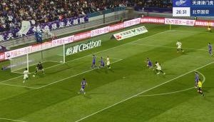 反客为主！达万右侧传中，李磊后点包抄小角度破门！